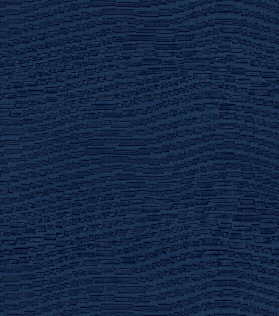 Waverly Upholstery Fabric 59" Waving About Navy