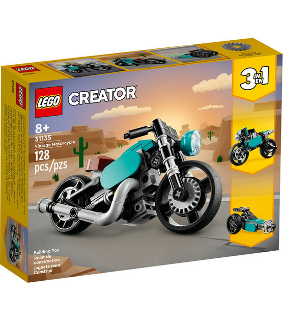 LEGO Creator Vintage Motorcycle 31135 Set, , hi-res, image 4
