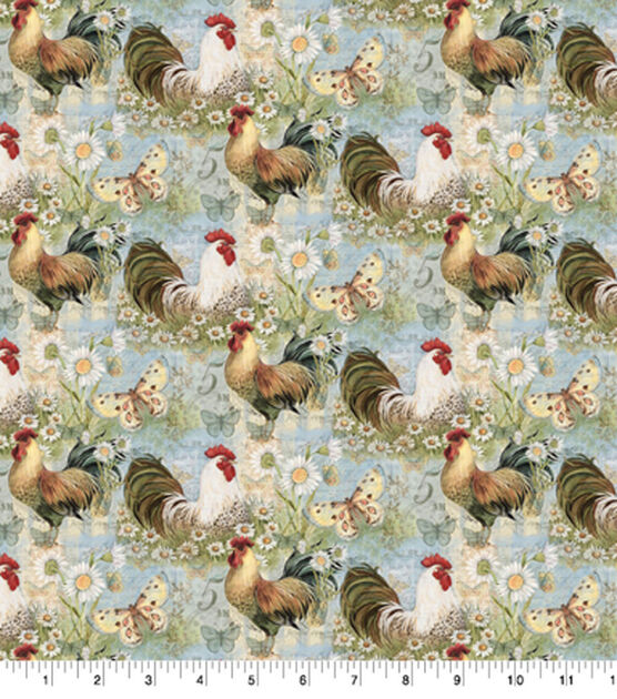 Susan Winget Proud Rooster Premium Cotton Fabric
