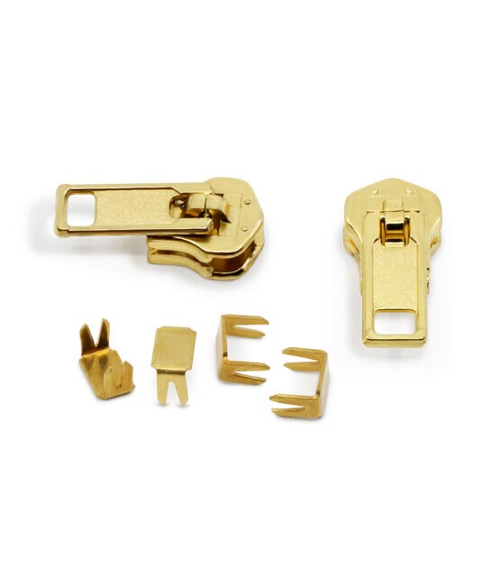 #10 Brass Zipper Locking Pull 58102-011 Zipper Slide