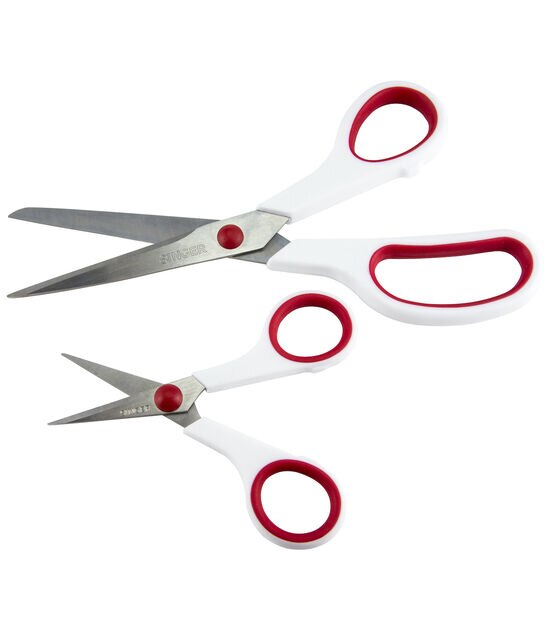 Arteza Multi-Pack Size Scissors, Stainless Steel - Set of 3