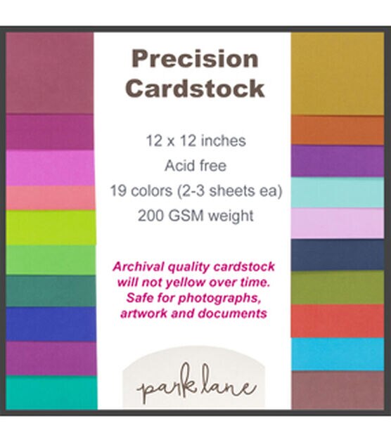 58 Sheet 12" x 12" Jewel Cardstock Paper Pack by Park Lane, , hi-res, image 7