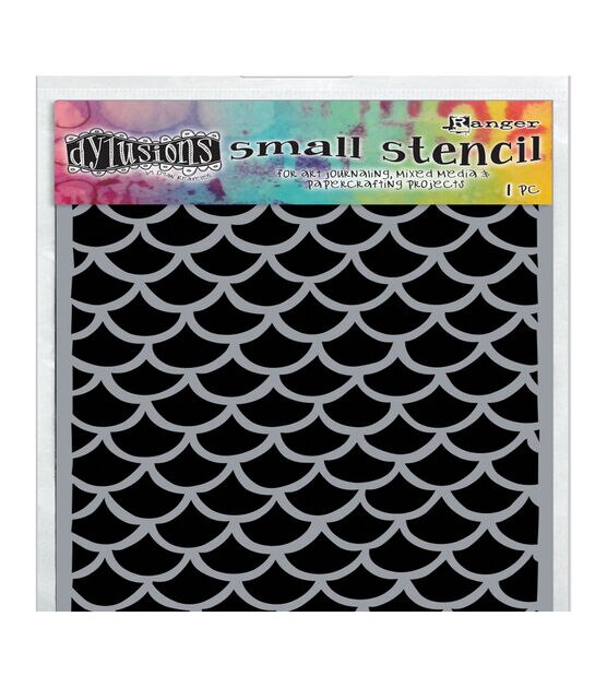 Ranger Dyan Reaveley's Dylusions Small Stencil Fishtails