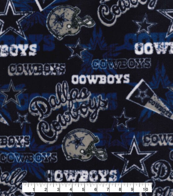 Fabric Traditions Dallas Cowboys Fleece Fabric Retro, , hi-res, image 2