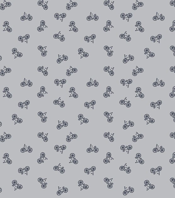 Bicycle Tossed Super Snuggle Flannel Fabric, , hi-res, image 2