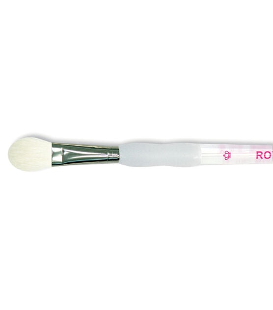 Royal Brush Soft Grip White Blending Mop Brush 1/2 Width