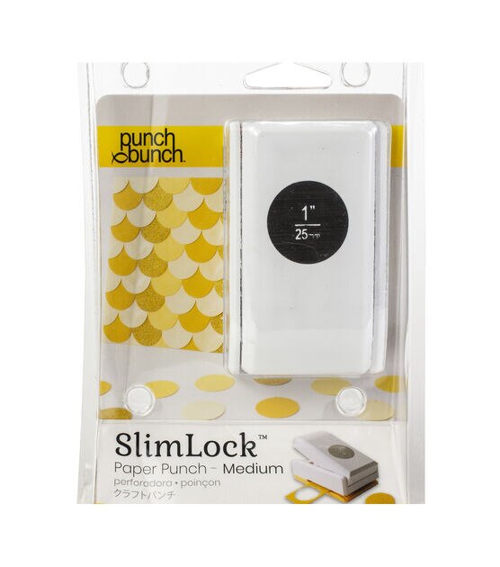 Punch Bunch SlimLock Medium Punch Circle 1"X1"