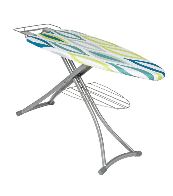 Honey Can Do 59" Multicolor Folding Ironing Board With Rest & Shelf, , hi-res, image 2