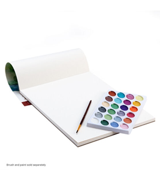 Essentials Watercolor Artist Paper Pad 9x12 25 Sheets
