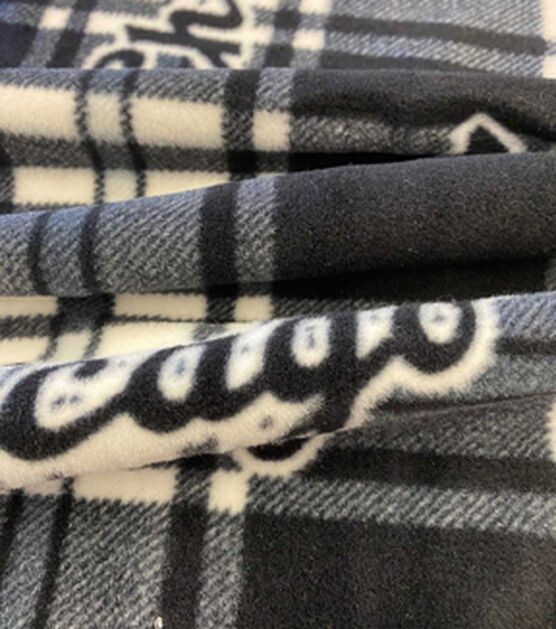 Fabric Traditions Chicago White Sox Fleece Fabric Plaid, , hi-res, image 3