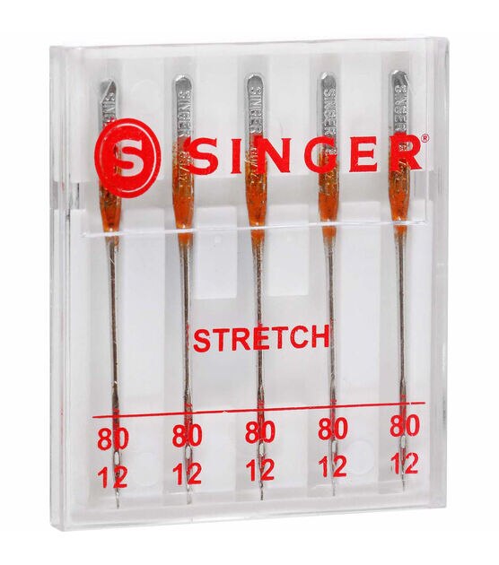 SINGER Universal Stretch Sewing Machine Needles Size 80/11 5ct, , hi-res, image 5