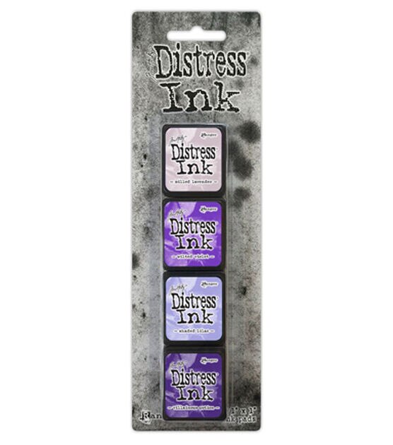 Tim Holtz 4ct Purple Distress Mini Ink Pads