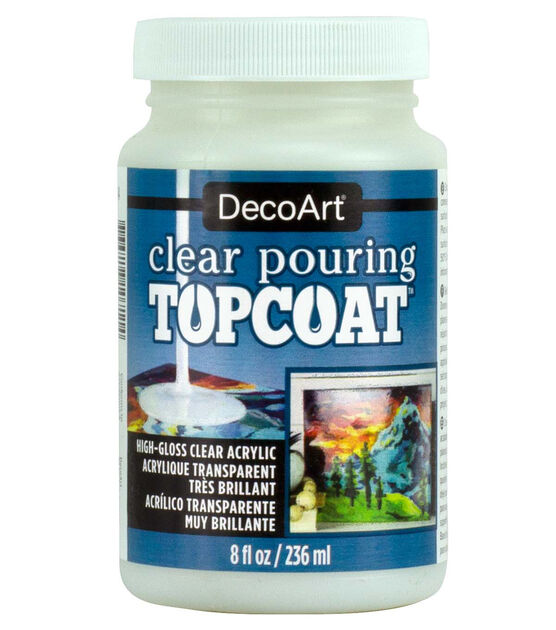 DecoArt 8 fl. oz Pouring Topcoat Clear