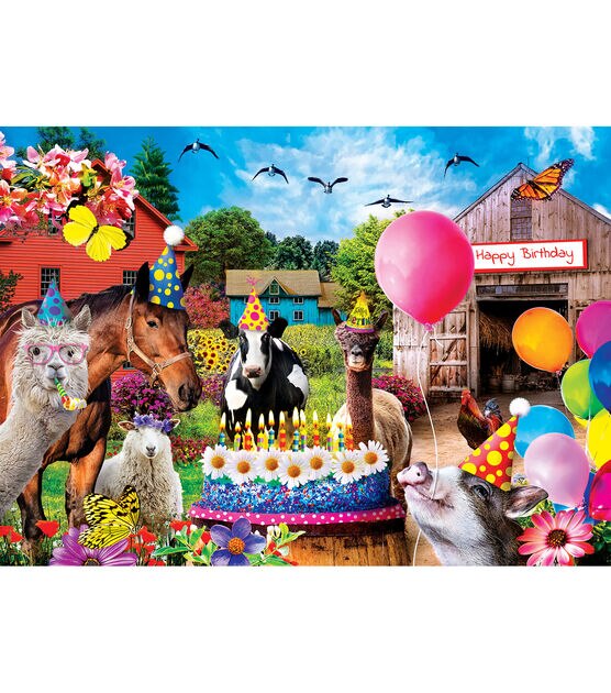 MasterPieces 19" x 27" Birthday Party Jigsaw Puzzle 1000pc, , hi-res, image 2