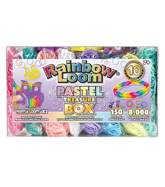 Rainbow Loom 8150pc Pastel Bracelet Making Kit