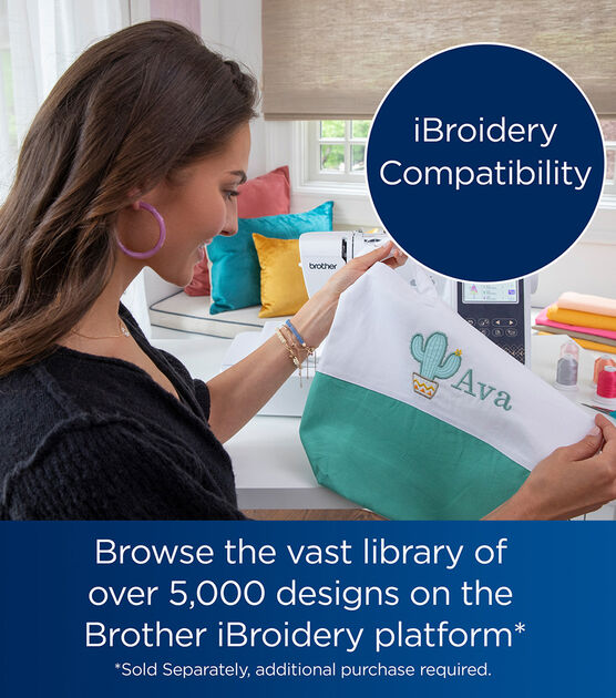 Brother SE700 Computerized Sewing and Embroidery Machine with Artspira App, , hi-res, image 5