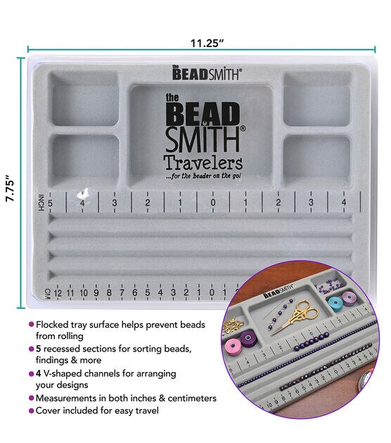  Beadsmith Mini Bead Stopper, 20 Pieces Per Pack - BSMINI20  Steel : Arts, Crafts & Sewing