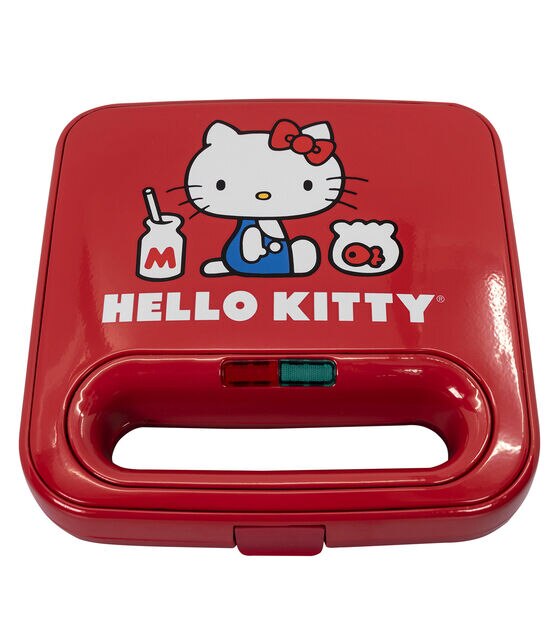 Uncanny Brands Hello Kitty Grilled Cheese Maker- Panini Press and