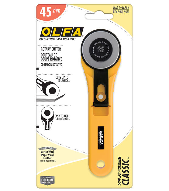 Olfa Rotary Cutter Heavy Duty 45mm