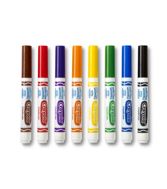 Broad Line Markers, Classic Colors, 10 Count, Crayola.com
