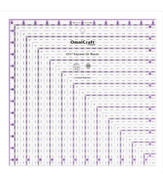 OmniCraft 12-1/2" Square Up Ruler