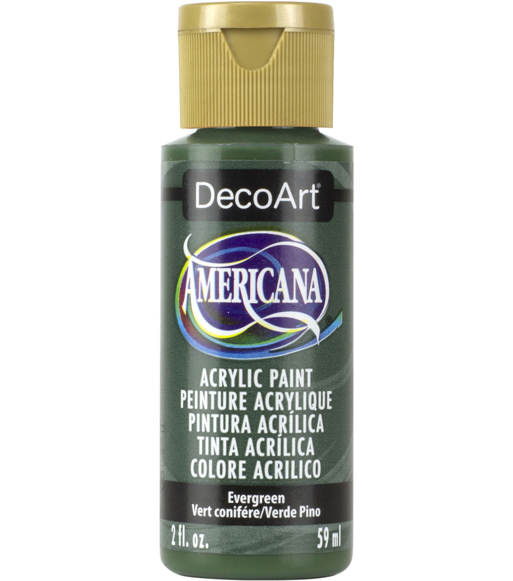 DecoArt Americana Acrylic 2oz Paint, Evergreen, hi-res