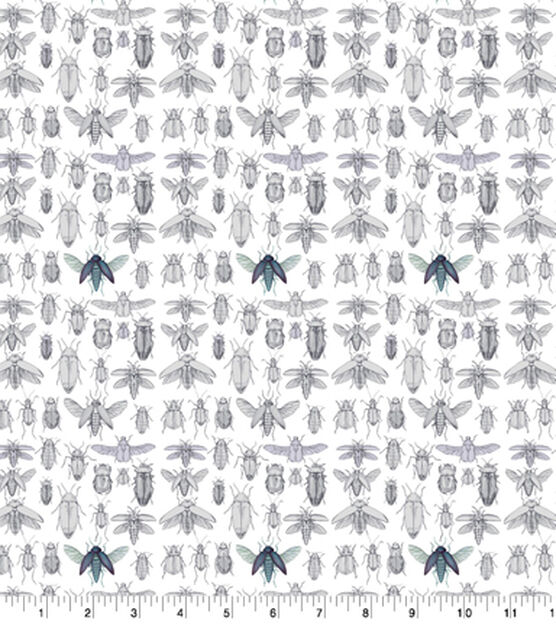 Springs Creative Beetles Novelty Print Cotton Fabric, , hi-res, image 1