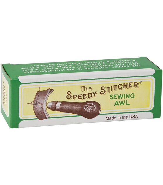 Speedy Stitcher Sewing Awl Kit in Original Box Sewing Device 
