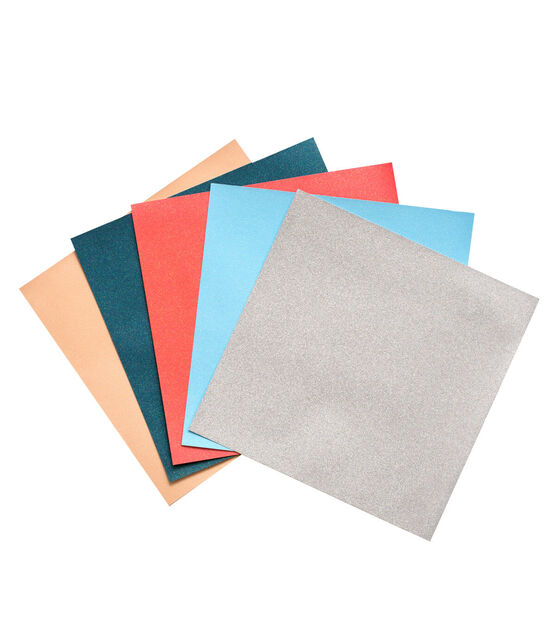 38 Sheet 12" x 12" Bright Glitter Cardstock Paper Pack by Park Lane, , hi-res, image 2