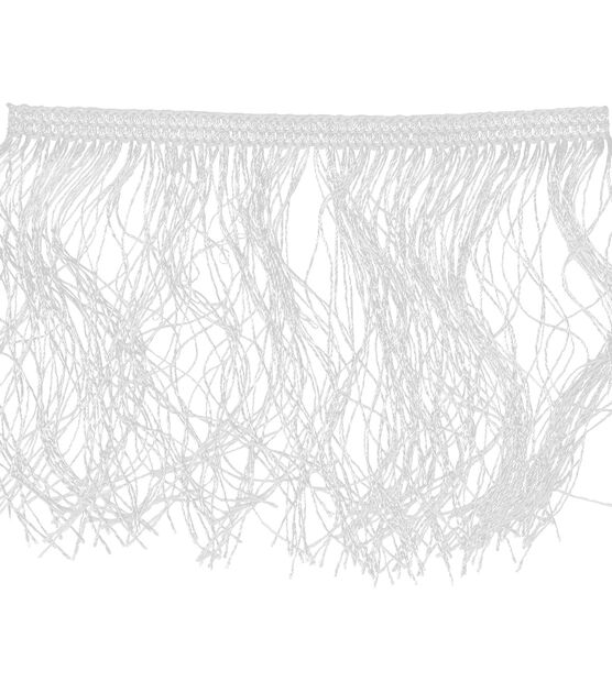 Simplicity Fringe Trim White, , hi-res, image 2