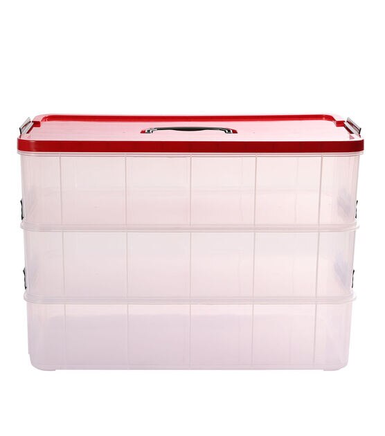 10 Plastic Storage Container With 21 Compartments by hildie & jo