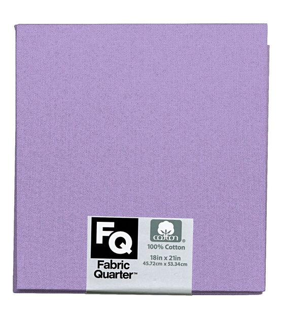 Lavender 1 Piece Cotton Fabric Quarter