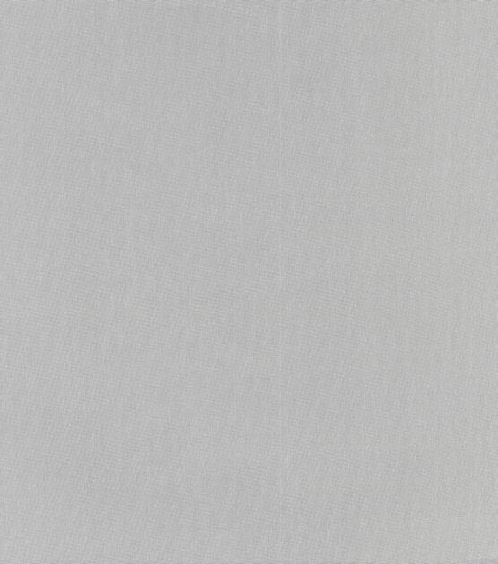 Signature Series Sheer Solid Voile Fabric 118" White