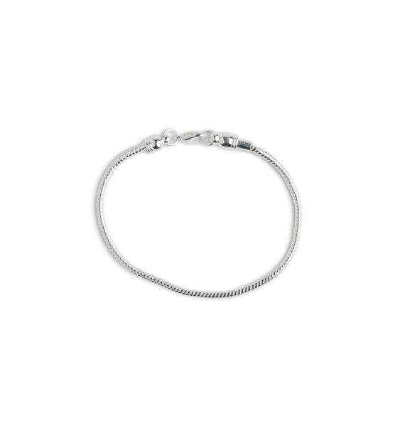 7 Silver Metal Charm Bracelet by hildie & jo