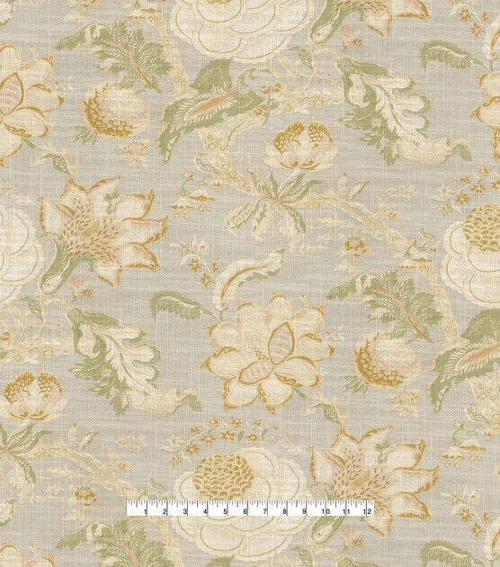 Waverly Upholstery 6"x6" Fabric Swatch Hazel Endive, , hi-res, image 4