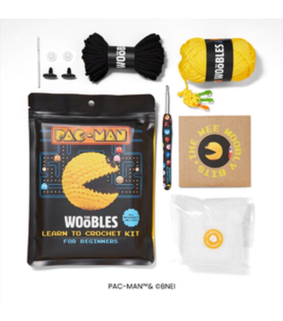 The Woobles 4.5 PacMan Crochet Kit