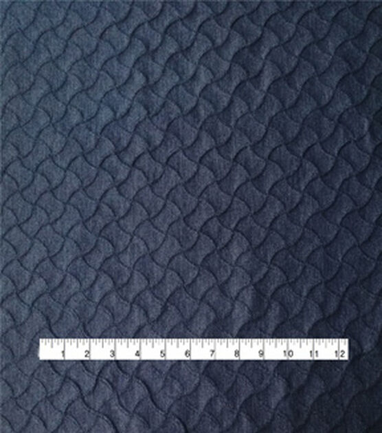 Texture Wave Twill Denim Fabric, , hi-res, image 3
