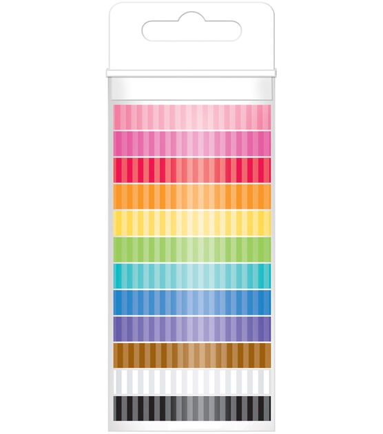 Doodlebug Monochromatic Washi Tapes - Stripes, , hi-res, image 2