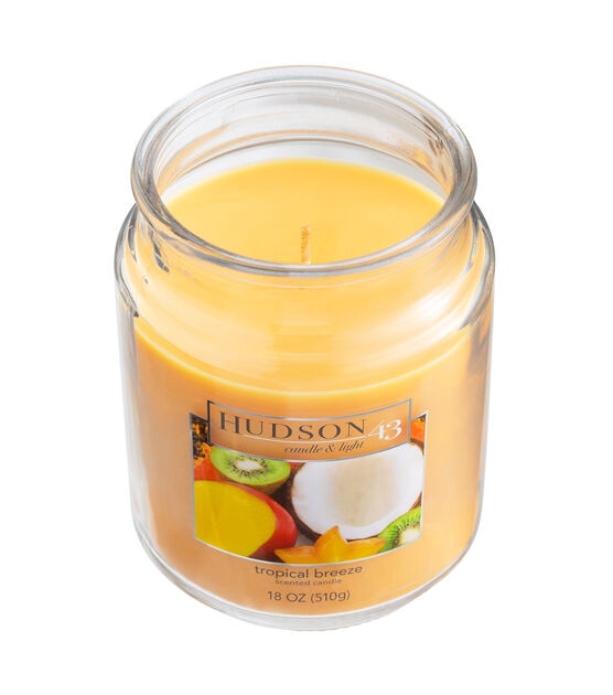 18oz Tropicle Market Scented Jar Candle by Hudson 43, , hi-res, image 3