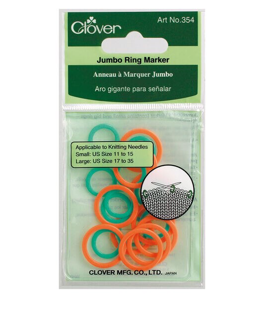 Clover Jumbo Stitch Marker