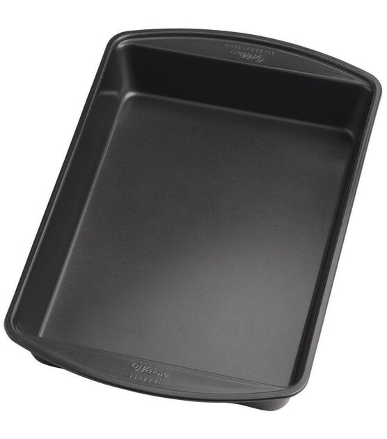 Wilton 9x13 Oblong Baking Pan With Cover Plastic Lid Non Stick