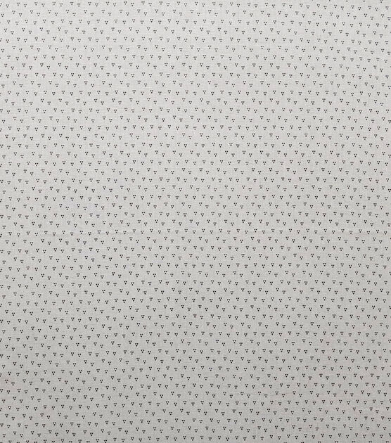 Ditsy Geometrics on Gray Quilt Cotton Fabric by Keepsake Calico