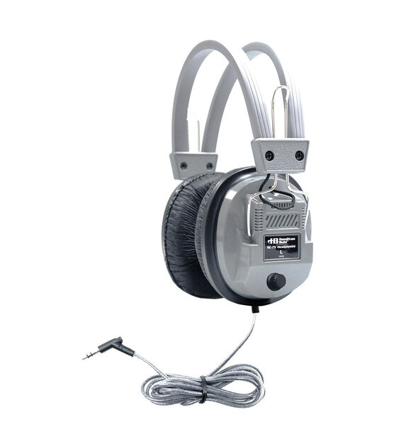 HamiltonBuhl 8" x 7" Deluxe Stereo Headphones With Volume Control