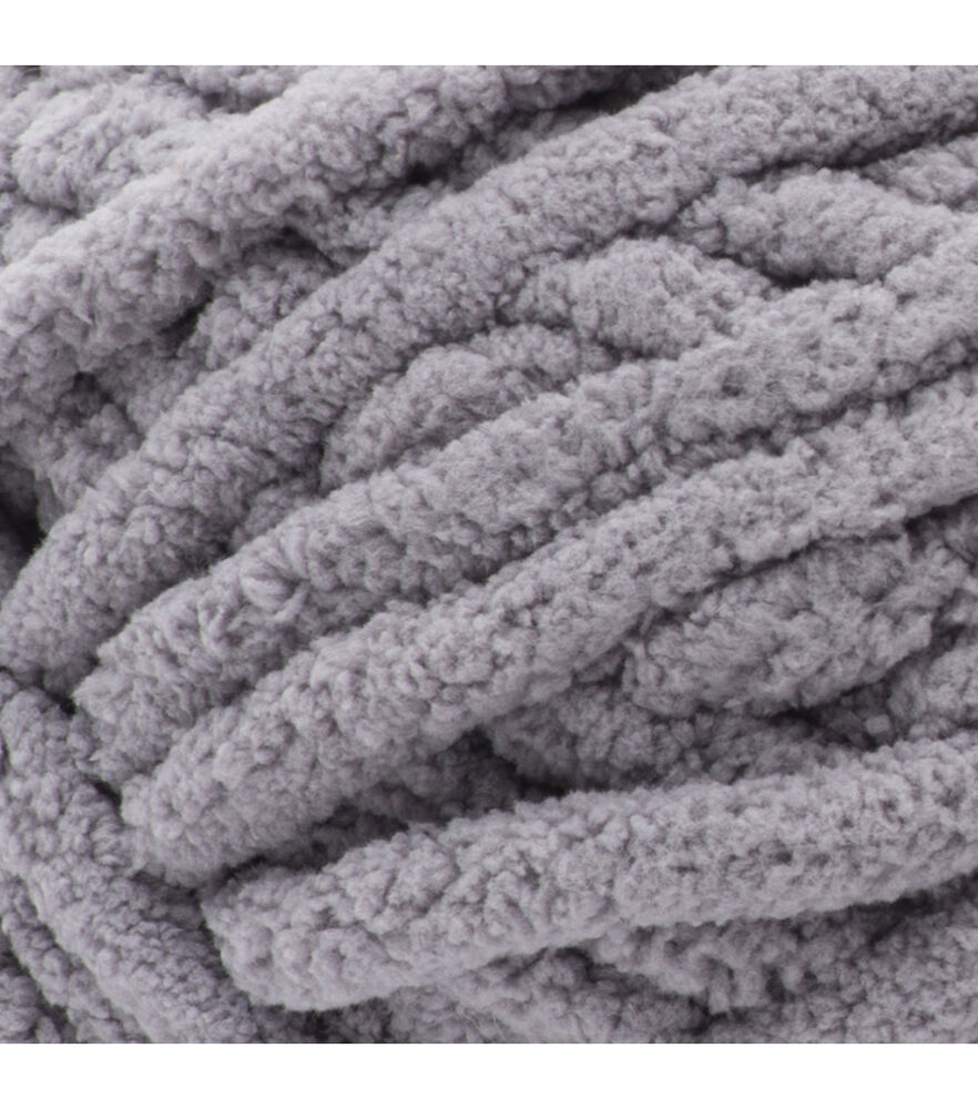 Bernat Blanket Extra 97yds Jumbo Polyester Yarn, Vapor Gray, swatch, image 22