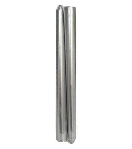 10" Silver Taper Candles 2pk by Hudson 43