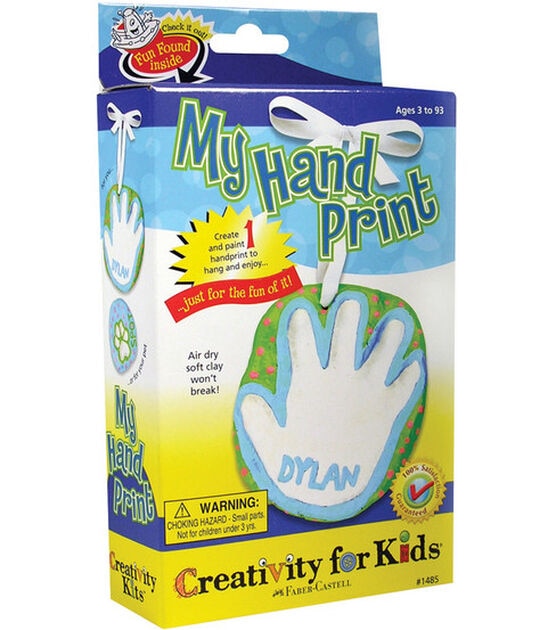 Creativity For Kids 6ct My Handprint Mold Kit