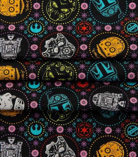 Star Wars Cotton Fabric  Sugar Skulls, , hi-res, image 4