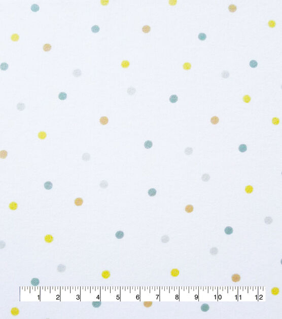 Baby Bear Dots Flannel Nursery Fabric, , hi-res, image 4