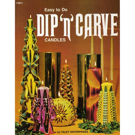 Yaley Candle Crafting Scentsational Book Dip N Carve Candles