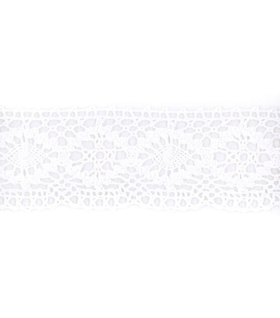 Simplicity Cluny Chain Trim 2'' White, , hi-res, image 2
